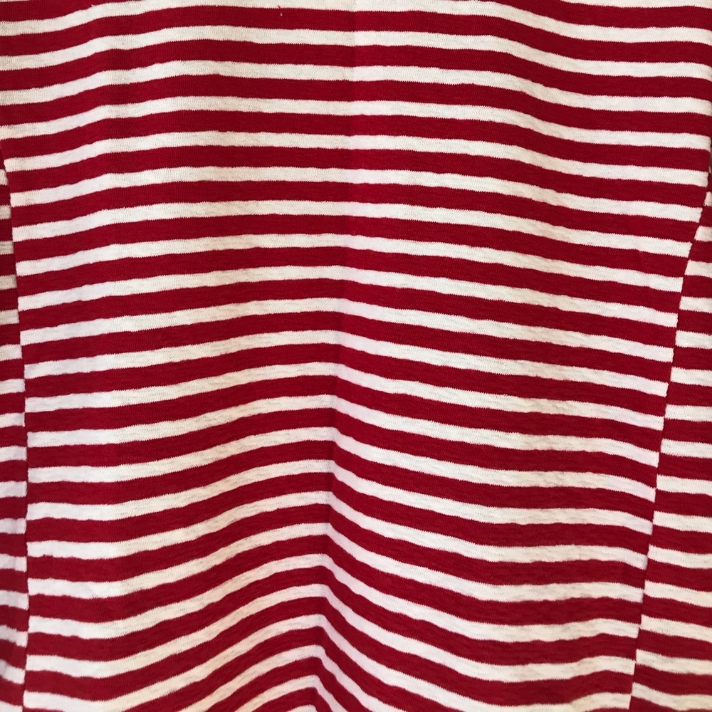 Madewell red stripe top, size M - Picture 3 of 5